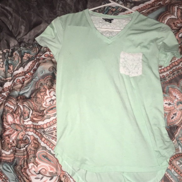 Rue 21 teal shirt - Picture 1 of 2